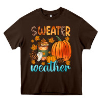 Chocolate Brown bonfires flannels s'mores campfires and pumpkins Heavy Core Tee - Zillion Design Studio