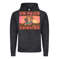 Vintage Black cupid valentine's day Vintage Hoodie - RanaPortraitStore