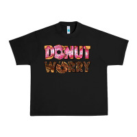 Black donut worry with donut Urban Heavy Tee - AdoDesignShop