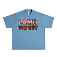 Pebble Blue donut worry with donut Urban Heavy Tee - AdoDesignShop
