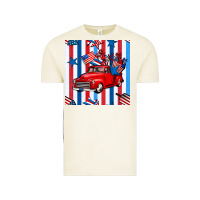 Vintage Arctic 4th of july seamless pattern truck Vintage Tee - BundleAndBundleShop