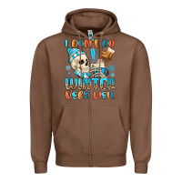 Chestnut i don't do winter very well Zipper Hoodie - MaliasSmallBusiness