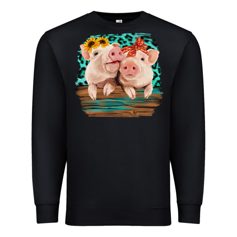Cute Couple Pigs Premium Sweatshirt by Bettercallsaul | Teevron