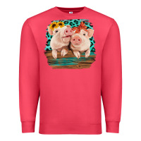 Cardinal Cute Couple Pigs Premium Sweatshirt - Bettercallsaul