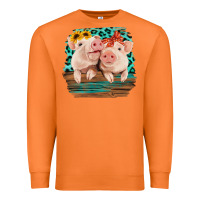 Carrot Cute Couple Pigs Premium Sweatshirt - Bettercallsaul