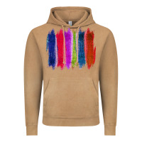 Vintage Camel Colored Jute Brush Strokes Vintage Hoodie - Bettercallsaul