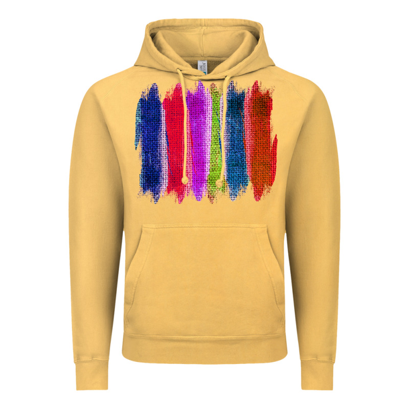 Colored Jute Brush Strokes Vintage Hoodie by Bettercallsaul | Teevron