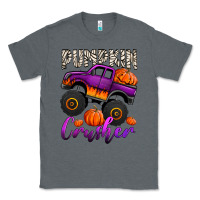 Charcoal Heather pumpkin crusher monster truck Classic Tee - Jasminsmagicworld