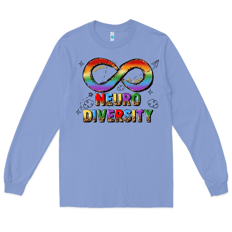 Neurodiversity Long Sleeve Tee by JahusDesignShop | Teevron
