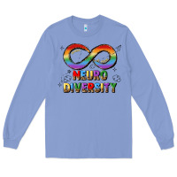 Colony Blue neurodiversity Long Sleeve Tee - JahusDesignShop
