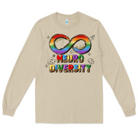 Mushroom neurodiversity Long Sleeve Tee - JahusDesignShop