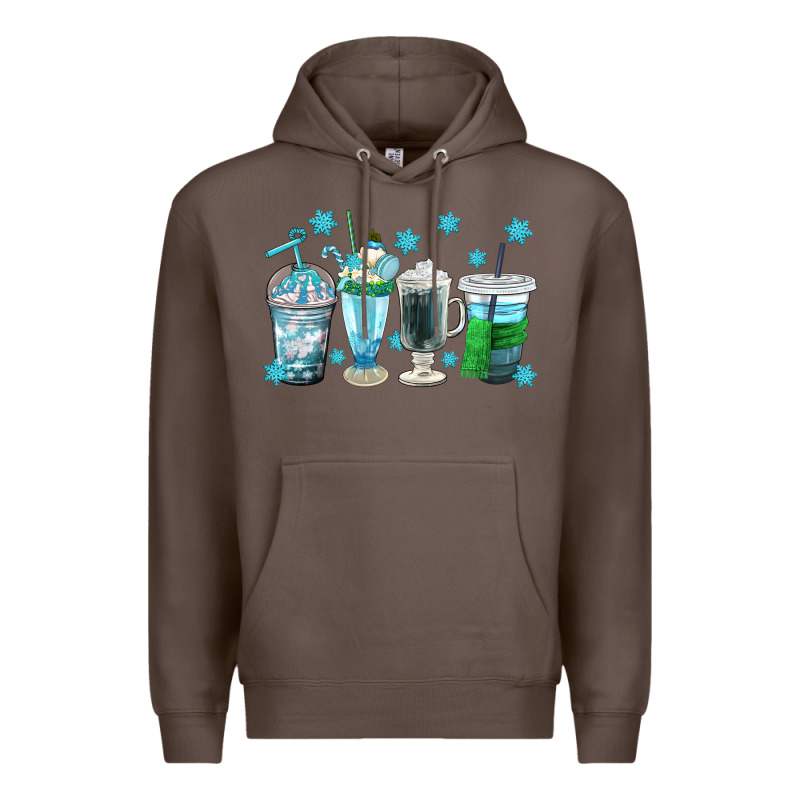 Winter Coffee Cup Premium Hoodie by texasbilliewilder | Teevron