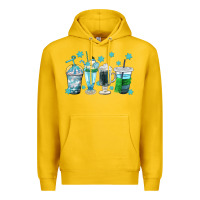 Lemon winter coffee cup Premium Hoodie - texasbilliewilder