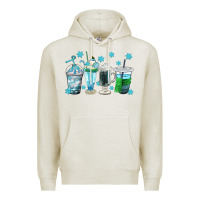 Oatmeal Heather winter coffee cup Premium Hoodie - texasbilliewilder