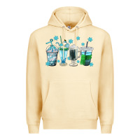 Pina Colada winter coffee cup Premium Hoodie - texasbilliewilder