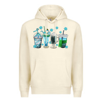 Sandshell winter coffee cup Premium Hoodie - texasbilliewilder