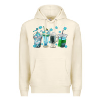 Tofu winter coffee cup Premium Hoodie - texasbilliewilder