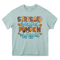 Arona stressed blessed pumpkin obsessed Heavy Core Tee - Zillion Design Studio