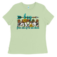 Matcha boy mom from son up to son down  western Ladies Tee - texasbilliewilder