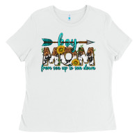 White boy mom from son up to son down  western Ladies Tee - texasbilliewilder