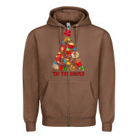 Chestnut tis the season mexican christmas Zipper Hoodie - MaliasSmallBusiness