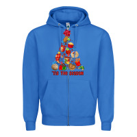 True Royal tis the season mexican christmas Zipper Hoodie - MaliasSmallBusiness