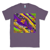 Lavender mardi gras fleur delis leopard and cowhide Classic Tee - AdoDesignShop