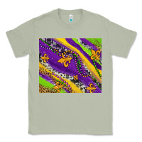 Matcha mardi gras fleur delis leopard and cowhide Classic Tee - AdoDesignShop