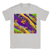 Moon Dust mardi gras fleur delis leopard and cowhide Classic Tee - AdoDesignShop