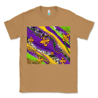 Toasted Coconut mardi gras fleur delis leopard and cowhide Classic Tee - AdoDesignShop