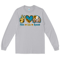 Moon Dust Peace Love Cocker Spaniel Long Sleeve Tee - Jasminsmagicworld