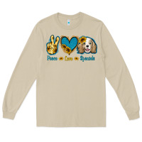 Peace Love Cocker Spaniel Long Sleeve Tee | Teevron
