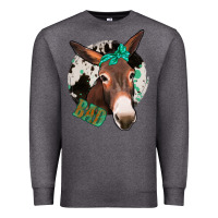 Charcoal Heather Donkey Bad Premium Sweatshirt - Bettercallsaul