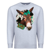 Heather Grey Donkey Bad Premium Sweatshirt - Bettercallsaul