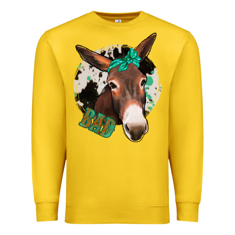 Donkey Bad Premium Sweatshirt by Bettercallsaul | Teevron