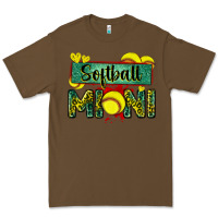 Cacao softball mini with leopard Premium Tee - Zillion Design Studio