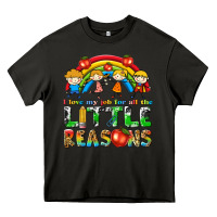 Asphalt i love my job for all the little reasons Heavy Core Tee - texasbilliewilder