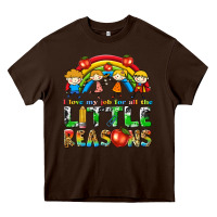 I Love My Job For All The Little Reasons Heavy Core Tee | Teevron