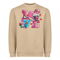 Mushroom love and gnomes Heavyweight Sweatshirt - AdoDesignShop