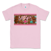 Bubblegum Pink western nurse love  caduceus and arrow license plate template Classic Tee - BarkalooDesign