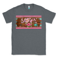Charcoal Heather western nurse love  caduceus and arrow license plate template Classic Tee - BarkalooDesign