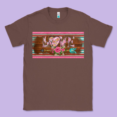 Western Nurse Love  Caduceus And Arrow License Plate Template Classic Tee Designed By Barkaloodesign
