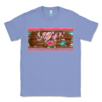 Colony Blue western nurse love  caduceus and arrow license plate template Classic Tee - BarkalooDesign