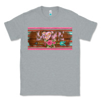 Heather Grey western nurse love  caduceus and arrow license plate template Classic Tee - BarkalooDesign