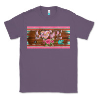 Lavender western nurse love  caduceus and arrow license plate template Classic Tee - BarkalooDesign