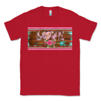 Red western nurse love  caduceus and arrow license plate template Classic Tee - BarkalooDesign