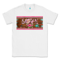 White western nurse love  caduceus and arrow license plate template Classic Tee - BarkalooDesign