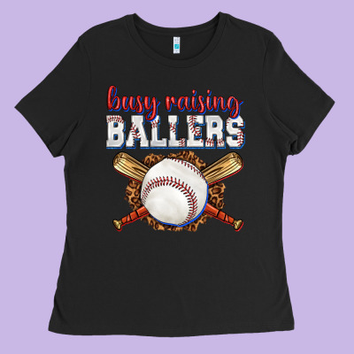 Ladies Tee busy raising ballers baseball