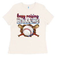 Bone busy raising ballers baseball Ladies Tee - texasbilliewilder