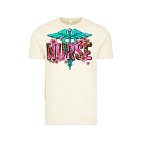 Vintage Arctic floral nurse Vintage Tee - AdoDesignShop